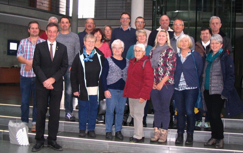 Obst- und Gartenbauverband auf Bildungsreise - Besuch Bundestag - November 2019