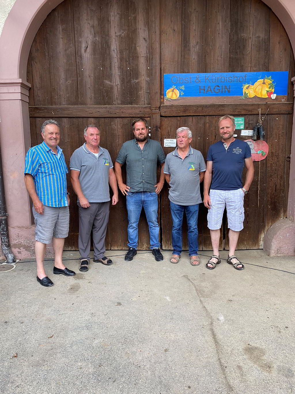 Obst-und-Gartenbauverband Lörrach mit MdL Josha-Frey